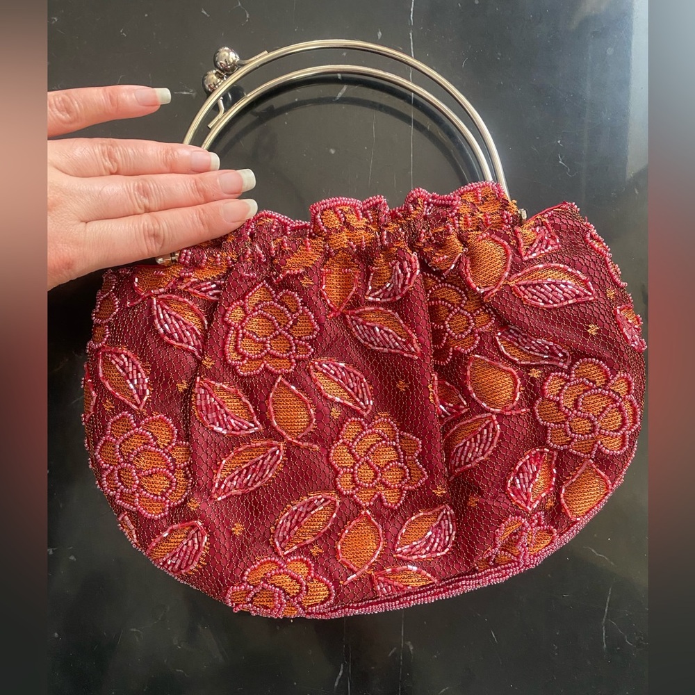 Gorgeous beaded evening bag